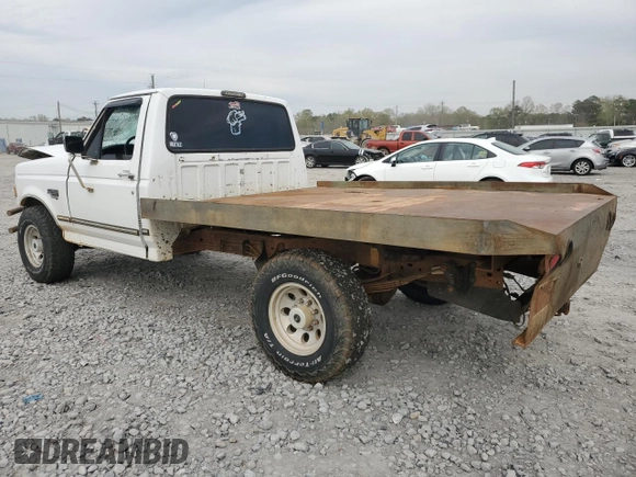 1996 Ford F-250 with VIN 1FTHF25F2TEA90317, listed as a Copart auction lot 50815015 with 270,094 mi miles and Salvage Title. Bid and sale history available at carsss.com. Image 2.