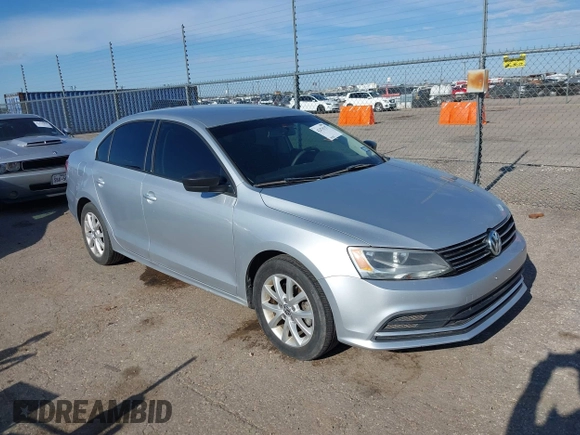 2015 Volkswagen Jetta SE с VIN 3VWD17AJ2FM281820, выставлен на аукционе IAAI как лот 42476717 с пробегом 147 815 миль миль и . История ставок и продаж доступна на DreamBid. Изображение 1.
