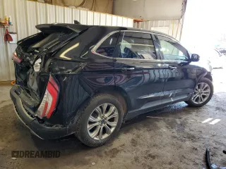2019 Ford Edge Titanium with VIN 2FMPK4K9XKBC11683, listed as a Copart auction lot 50772945 with 114,006 mi miles and Salvage Title. Bid and sale history available at carsss.com. Image 3.