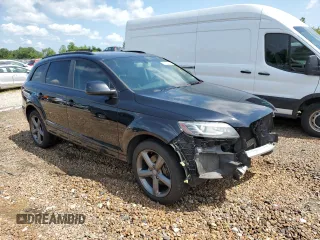 2015 Audi Q7 3.0T Premium Plus with VIN WA1LGAFE1FD032386, listed as a Copart auction lot 63530324 with 107,365 mi miles and Clean Title. Bid and sale history available at carsss.com. Image 4.