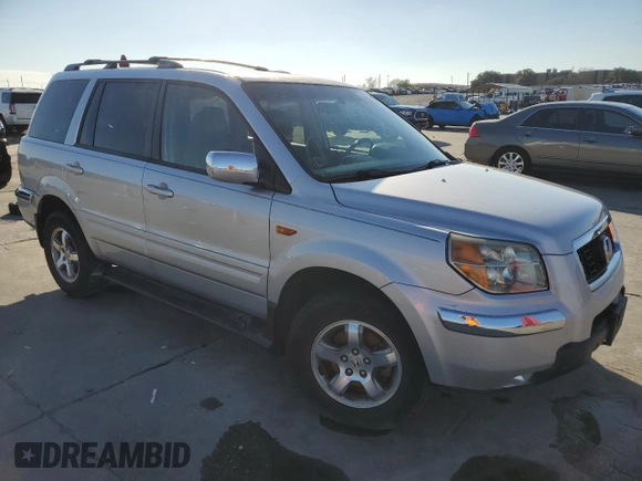 2008 Honda Pilot EX-L with VIN 5FNYF28748B005231, listed as a Copart auction lot 80670384 with 236,949 mi miles and Non Repairable. Bid and sale history available at DreamBid. Image 4.