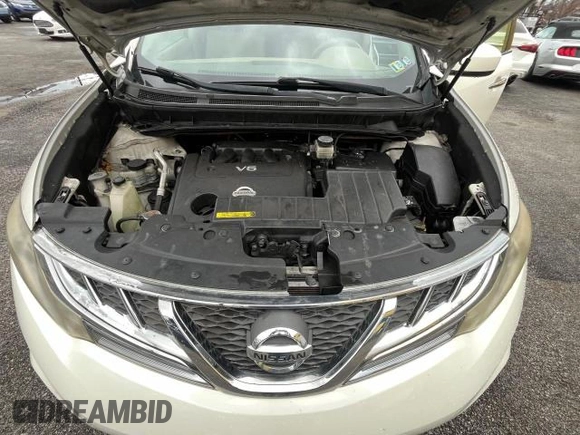 2012 Nissan Murano S with VIN JN8AZ1MW1CW210109, listed as a Copart auction lot 49190345 with 154,924 mi miles and Clean Title. Bid and sale history available at DreamBid. Image 7.