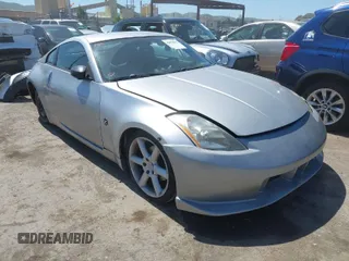 2005 Nissan 350Z Touring with VIN JN1AZ34E85M651414, listed as a IAAI auction lot 42078892 with 155,280 mi miles. Bid and sale history available at carsss.com. Image 1.
