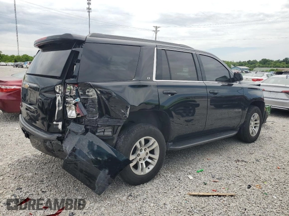 2019 Chevrolet Tahoe LT with VIN 1GNSKBKC7KR391434, listed as a Copart auction lot 55743695 with 118,160 mi miles and Salvage title. Bid and sale history available at DreamBid. Image 3.