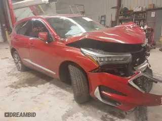2019 Acura RDX w/Technology Pkg with VIN 5J8TC2H59KL016605, listed as a IAAI auction lot 41567145 with 69,528 mi miles. Bid and sale history available at carsss.com. Image 1.