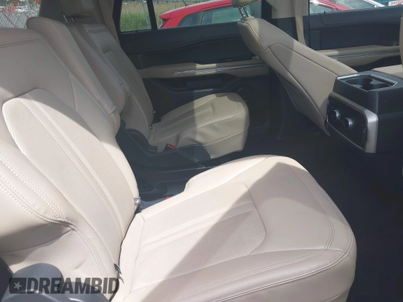 2023 Ford Expedition Max Limited with VIN 1FMJK2A85PEA40906, listed as a IAAI auction lot 42396188 with 24,753 mi miles and . Bid and sale history available at DreamBid. Image 8.