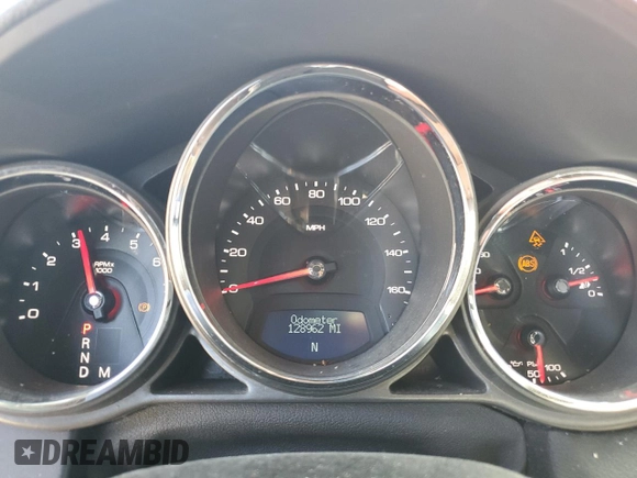2011 Cadillac CTS with VIN 1G6DC1ED4B0136793, listed as a Copart auction lot 62736385 with 128,962 mi miles and Salvage title. Bid and sale history available at DreamBid. Image 9.