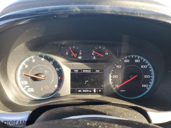 2022 Chevrolet Traverse LS with VIN 1GNERFKW7NJ128860, listed as a Copart auction lot 46322455 with 45,849 mi miles and Salvage Title. Bid and sale history available at carsss.com. Image 9.