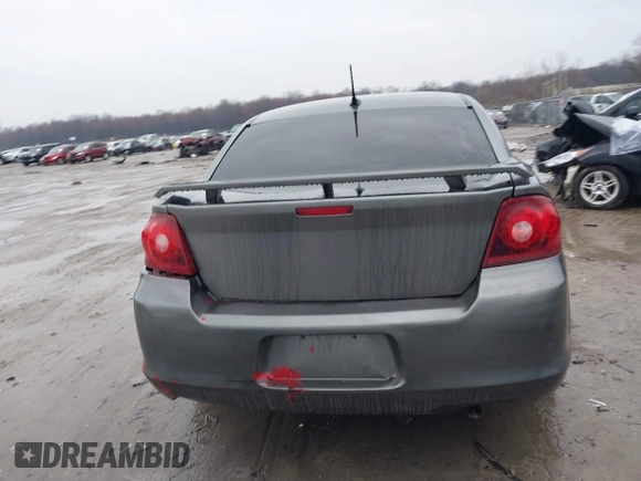 2013 Dodge Avenger SE with VIN 1C3CDZAB5DN563953, listed as a IAAI auction lot 41996115 with 112,040 mi miles. Bid and sale history available at carsss.com. Image 15.