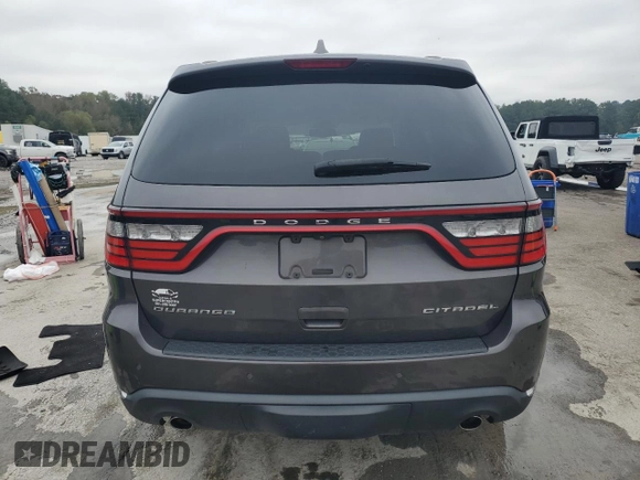 2014 Dodge Durango Citadel with VIN 1C4RDHEG5EC317830, listed as a Copart auction lot 83944054 with 213,837 mi miles and Salvage title. Bid and sale history available at DreamBid. Image 6.