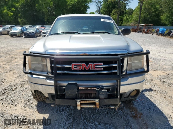 2012 GMC Sierra 1500 SLE with VIN 3GTP2VE76CG142719, listed as a Copart auction lot 53365495 with 244,537 mi miles and Salvage title. Bid and sale history available at DreamBid. Image 5.