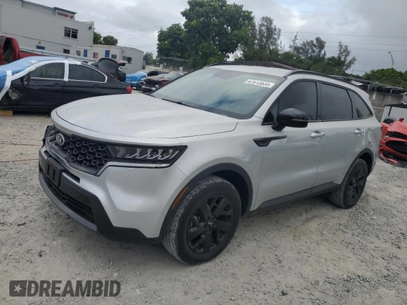 2021 Kia Sorento S с VIN 5XYRLDLC7MG021598, выставлен на аукционе Copart как лот 47613835 с пробегом 37 819 миль миль и Списание • Salvage title. История ставок и продаж доступна на DreamBid. Изображение 1.