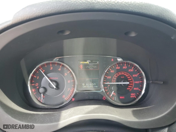 2015 Subaru WRX Limited with VIN JF1VA1J68F9827959, listed as a Copart auction lot 52954645 with 89,595 mi miles and Salvage Title. Bid and sale history available at carsss.com. Image 9.
