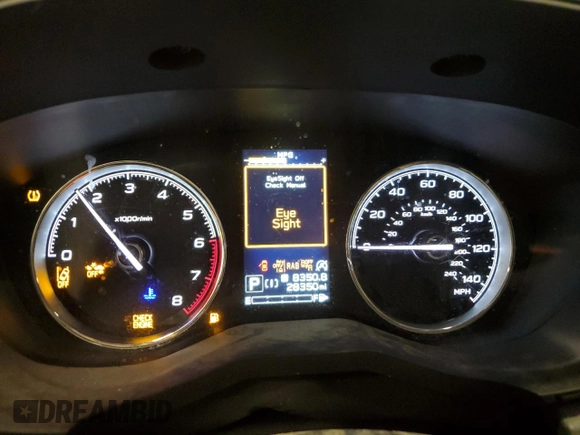 2023 Subaru Forester Touring with VIN JF2SKARC8PH481151, listed as a Copart auction lot 48749905 with 28,350 mi miles and Salvage title. Bid and sale history available at DreamBid. Image 9.