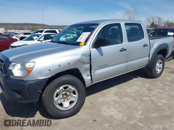 2013 Toyota Tacoma PreRunner with VIN 3TMJU4GN3DM145893, listed as a IAAI auction lot 41862943 with 159,566 mi miles and . Bid and sale history available at DreamBid. Image 2.
