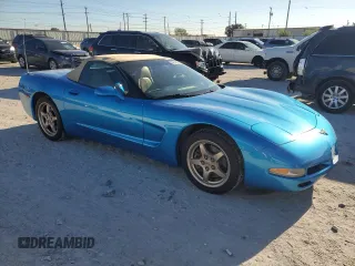 2000 Chevrolet Corvette with VIN 1G1YY32G3Y5129252, listed as a Copart auction lot 69536004 with 59,336 mi miles and Salvage Title. Bid and sale history available at carsss.com. Image 4.