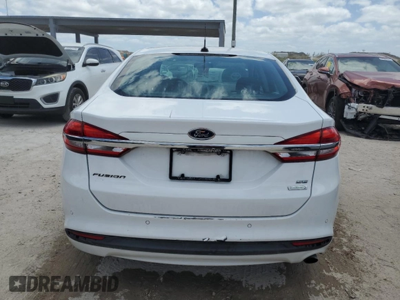 2018 Ford Fusion SE with VIN 3FA6P0HD9JR265486, listed as a Copart auction lot 55090775 with 119,253 mi miles and Clean Title. Bid and sale history available at DreamBid. Image 6.