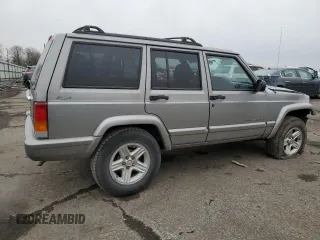 2000 Jeep Cherokee Limited with VIN 1J4FF68SXYL260251, listed as a Copart auction lot 44797665 with 142,390 mi miles and Salvage Title. Bid and sale history available at carsss.com. Image 3.