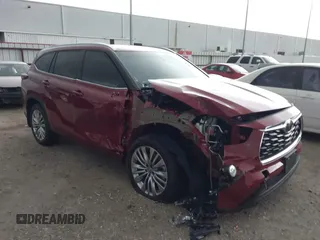 2024 Toyota Highlander LE with VIN 5TDKDRBH1RS561550, listed as a IAAI auction lot 42443103 with Not provided miles and . Bid and sale history available at DreamBid. Image 1.