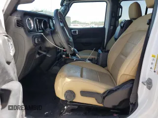 2019 Jeep Wrangler Unlimited Sahara with VIN 1C4HJXEG8KW574005, listed as a Copart auction lot 55386585 with Not provided miles and Salvage title. Bid and sale history available at DreamBid. Image 7.