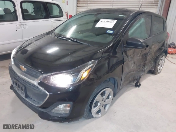 2022 Chevrolet Spark LS with VIN KL8CB6SA1NC025195, listed as a IAAI auction lot 41419985 with 28,249 mi miles. Bid and sale history available at carsss.com. Image 17.