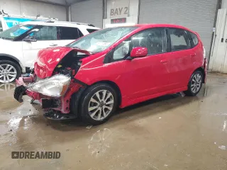 2010 Honda Fit Sport with VIN JHMGE8H46AC017339, listed as a Copart auction lot 50217895 with 102,821 mi miles and Salvage Title. Bid and sale history available at carsss.com. Image 1.