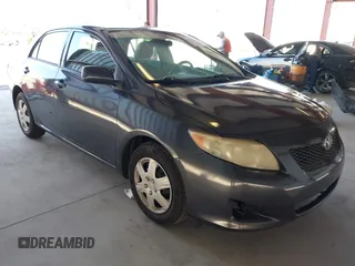 2009 Toyota Corolla with VIN JTDBL40E69J036916, listed as a IAAI auction lot 41776387 with 185,749 mi miles. Bid and sale history available at carsss.com. Image 1.
