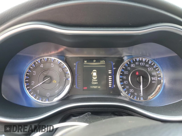 2016 Chrysler 200 Limited with VIN 1C3CCCAB3GN158128, listed as a Copart auction lot 49798685 with 117,227 mi miles and Salvage Title. Bid and sale history available at DreamBid. Image 9.
