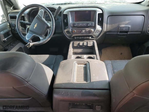 2018 Chevrolet Silverado 1500 LTZ with VIN 3GCUKSEC8JG547573, listed as a Copart auction lot 61162584 with 0 mi miles and Salvage Title. Bid and sale history available at carsss.com. Image 8.