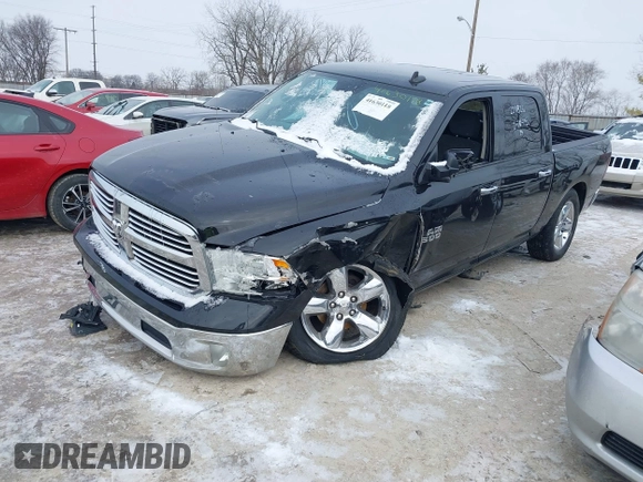 2018 Ram 1500 Big Horn with VIN 3C6RR7LG2JG241027, listed as a IAAI auction lot 41630118 with 103,033 mi miles. Bid and sale history available at carsss.com. Image 18.