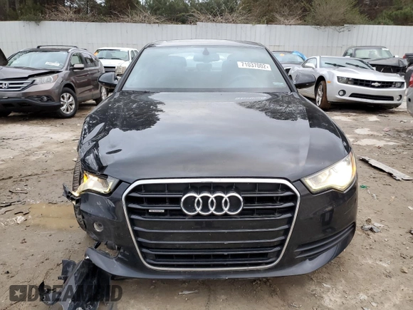 2015 Audi A6 2.0T Premium Plus with VIN WAUGFAFC8FN037830, listed as a Copart auction lot 71037002 with 79,832 mi miles. Bid and sale history available at carsss.com. Image 5.