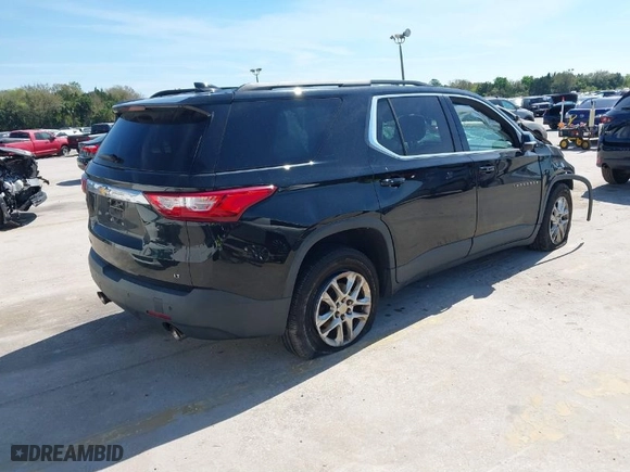2019 Chevrolet Traverse LT Cloth with VIN 1GNERGKW8KJ307488, listed as a IAAI auction lot 41690208 with 1 mi miles. Bid and sale history available at carsss.com. Image 4.