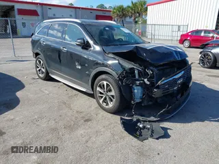 2019 Kia Sorento EX V6 with VIN 5XYPH4A58KG521148, listed as a IAAI auction lot 41538844 with 72,782 mi miles. Bid and sale history available at carsss.com. Image 1.