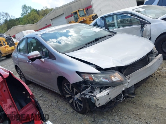2014 Honda Civic Sedan EX-L with VIN 19XFB2F92EE034509, listed as a IAAI auction lot 41941168 with 89,926 mi miles. Bid and sale history available at carsss.com. Image 1.