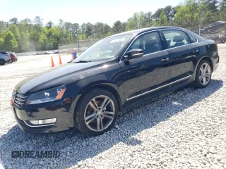 2014 Volkswagen Passat TDI SEL Premium with VIN 1VWCN7A32EC114679, listed as a Copart auction lot 53611405 with 130,886 mi miles and Clean Title. Bid and sale history available at carsss.com. Image 1.