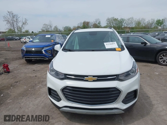 2021 Chevrolet Trax LT with VIN KL7CJPSM5MB369530, listed as a IAAI auction lot 42146885 with 21,906 mi miles and . Bid and sale history available at DreamBid. Image 12.