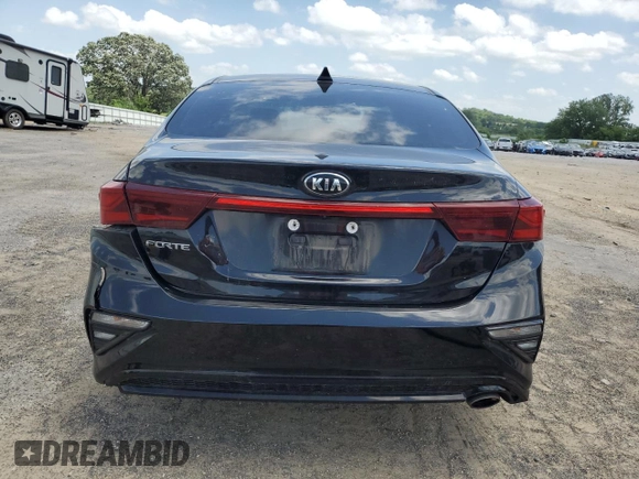 2019 Kia Forte LXS with VIN 3KPF24AD7KE069680, listed as a Copart auction lot 61931725 with 97,610 mi miles and Salvage title. Bid and sale history available at DreamBid. Image 6.