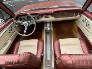 1966 Ford Mustang z VIN 6F08T33732, wystawiony jako Copart lot #59053125 z przebiegiem 38 839 mil mil oraz Tytuł czysty. Historia ofert i sprzedaży dostępna na DreamBid. Obrazek 9.