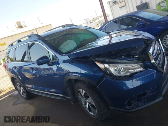 2021 Subaru Ascent Premium with VIN 4S4WMAFD2M3419062, listed as a IAAI auction lot 42433709 with 58,493 mi miles and . Bid and sale history available at DreamBid. Image 12.