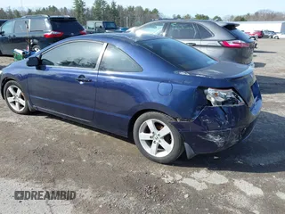 2008 Honda Civic Cpe LX with VIN 2HGFG11678H551890, listed as a IAAI auction lot 41869345 with 170,657 mi miles. Bid and sale history available at carsss.com. Image 3.