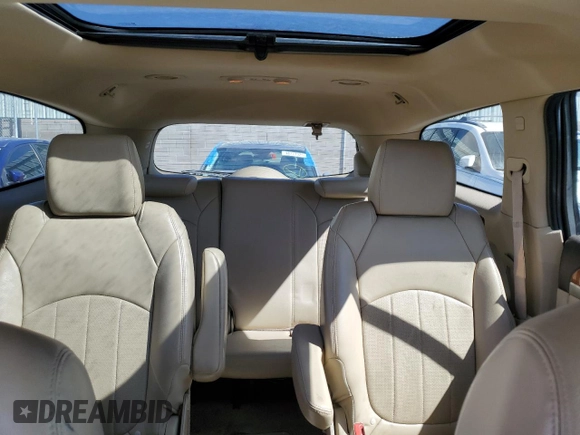 2012 Buick Enclave Leather with VIN 5GAKVCED1CJ195663, listed as a Copart auction lot 48567545 with 209,727 mi miles and Salvage Title. Bid and sale history available at carsss.com. Image 10.