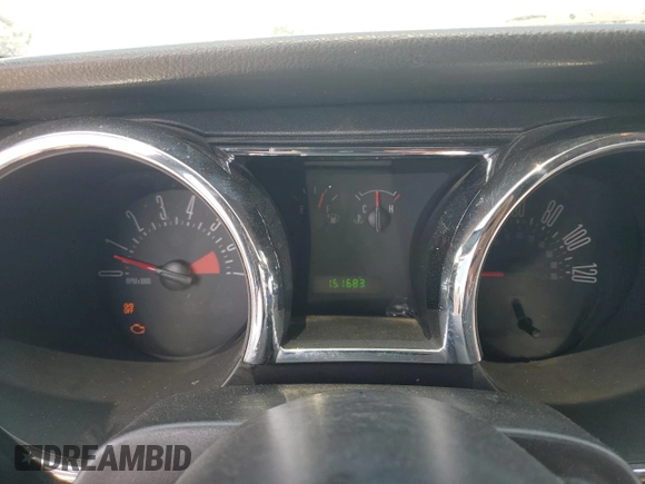 2005 Ford Mustang Deluxe with VIN 1ZVFT80N155244601, listed as a Copart auction lot 59180005 with 151,683 mi miles and Salvage title. Bid and sale history available at DreamBid. Image 9.