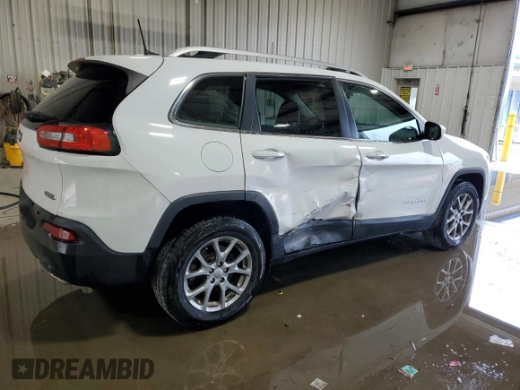 2018 Jeep Cherokee Latitude Plus z VIN 1C4PJMLX0JD614021, wystawiony jako Copart lot #63595625 z przebiegiem 39 488 mil mil oraz Szkoda całkowita • Salvage title. Historia ofert i sprzedaży dostępna na DreamBid. Obrazek 3.