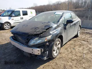 2014 Honda Civic Sedan LX with VIN 2HGFB2F5XEH544092, listed as a IAAI auction lot 41797824 with 73,079 mi miles. Bid and sale history available at carsss.com. Image 18.