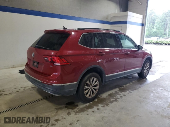 2018 Volkswagen Tiguan SEL with VIN 3VV3B7AX0JM124135, listed as a Copart auction lot 60721155 with 98,247 mi miles and Salvage title. Bid and sale history available at DreamBid. Image 3.
