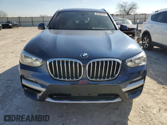 2019 BMW X3 sDrive30i with VIN 5UXTR7C5XKLF32300, listed as a Copart auction lot 45169765 with 39,996 mi miles and Salvage Title. Bid and sale history available at carsss.com. Image 5.