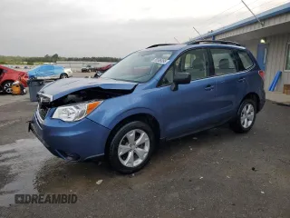 2015 Subaru Forester 2.5i with VIN JF2SJABC9FH823914, listed as a Copart auction lot 50588095 with 128,080 mi miles and Salvage Title. Bid and sale history available at carsss.com. Image 1.