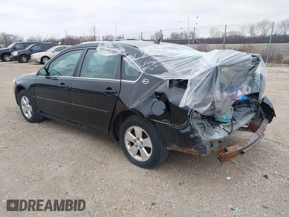 2007 Chevrolet Impala LT with VIN 2G1WT58K879342793, listed as a IAAI auction lot 40906862 with 187,949 mi miles and . Bid and sale history available at DreamBid. Image 3.