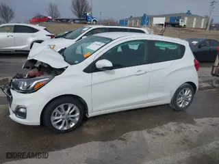 2020 Chevrolet Spark LT with VIN KL8CD6SA8LC473263, listed as a IAAI auction lot 41546300 with 76,761 mi miles. Bid and sale history available at carsss.com. Image 14.