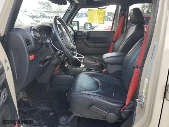 2018 Jeep Wrangler JK Unlimited Rubicon with VIN 1C4BJWFG7JL832917, listed as a Copart auction lot 88866165 with 83,598 mi miles and Salvage Title. Bid and sale history available at carsss.com. Image 7.